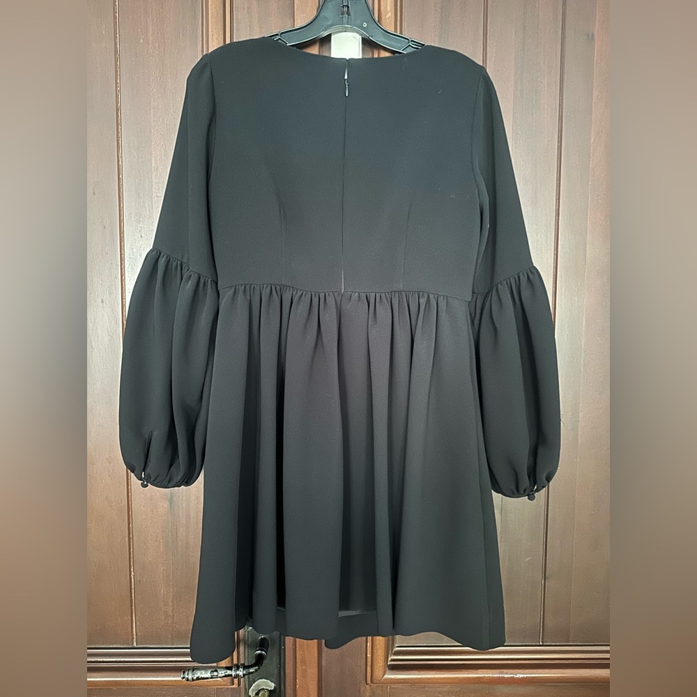 Cinq A Sept Dorina Mini Dress in Black; Size 2 - Picture 14 of 14